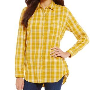 The North Face Boyfriend Plaid Button Front Shirt